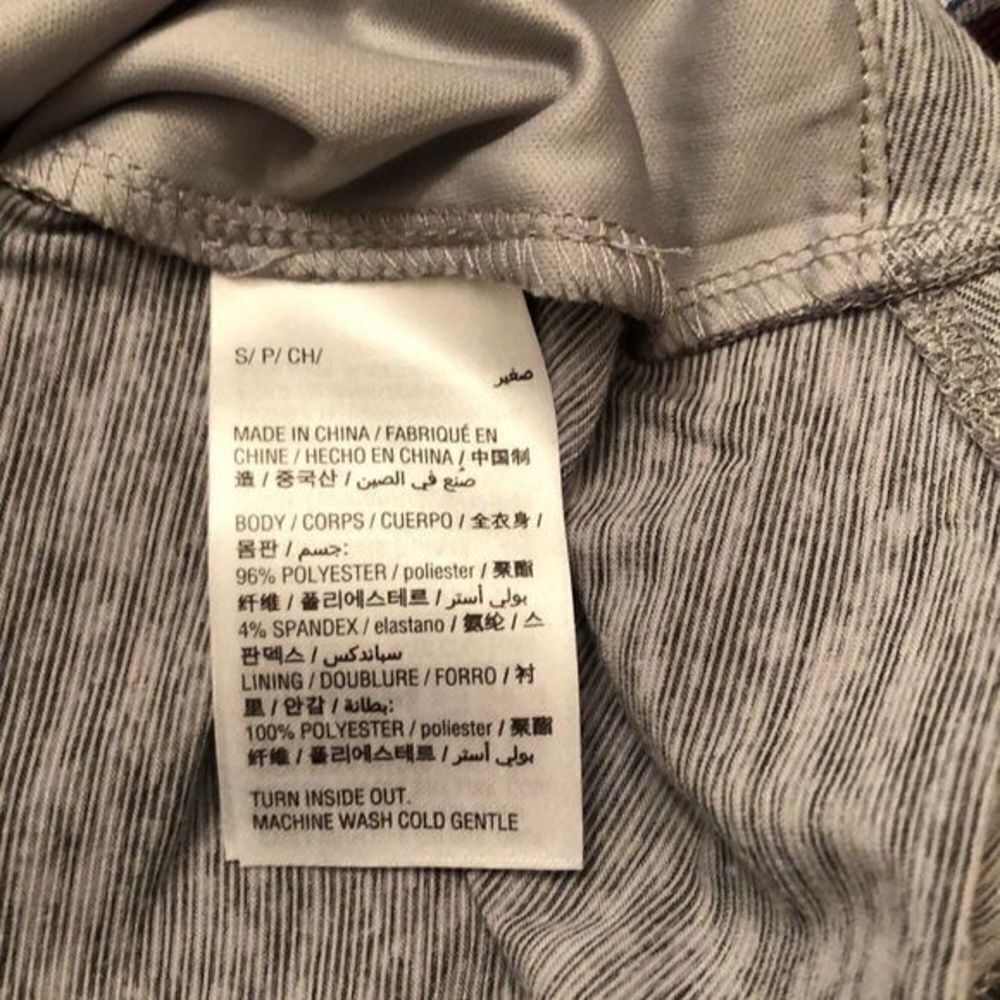 Style & Co Embracing Fleur Gray Top (Small) - Picture 10 of 10